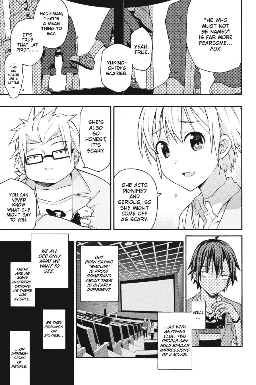 My Youth Romantic Comedy Is Wrong as I Expected @ comic Chapter 31 page 19 - Chapter 31
