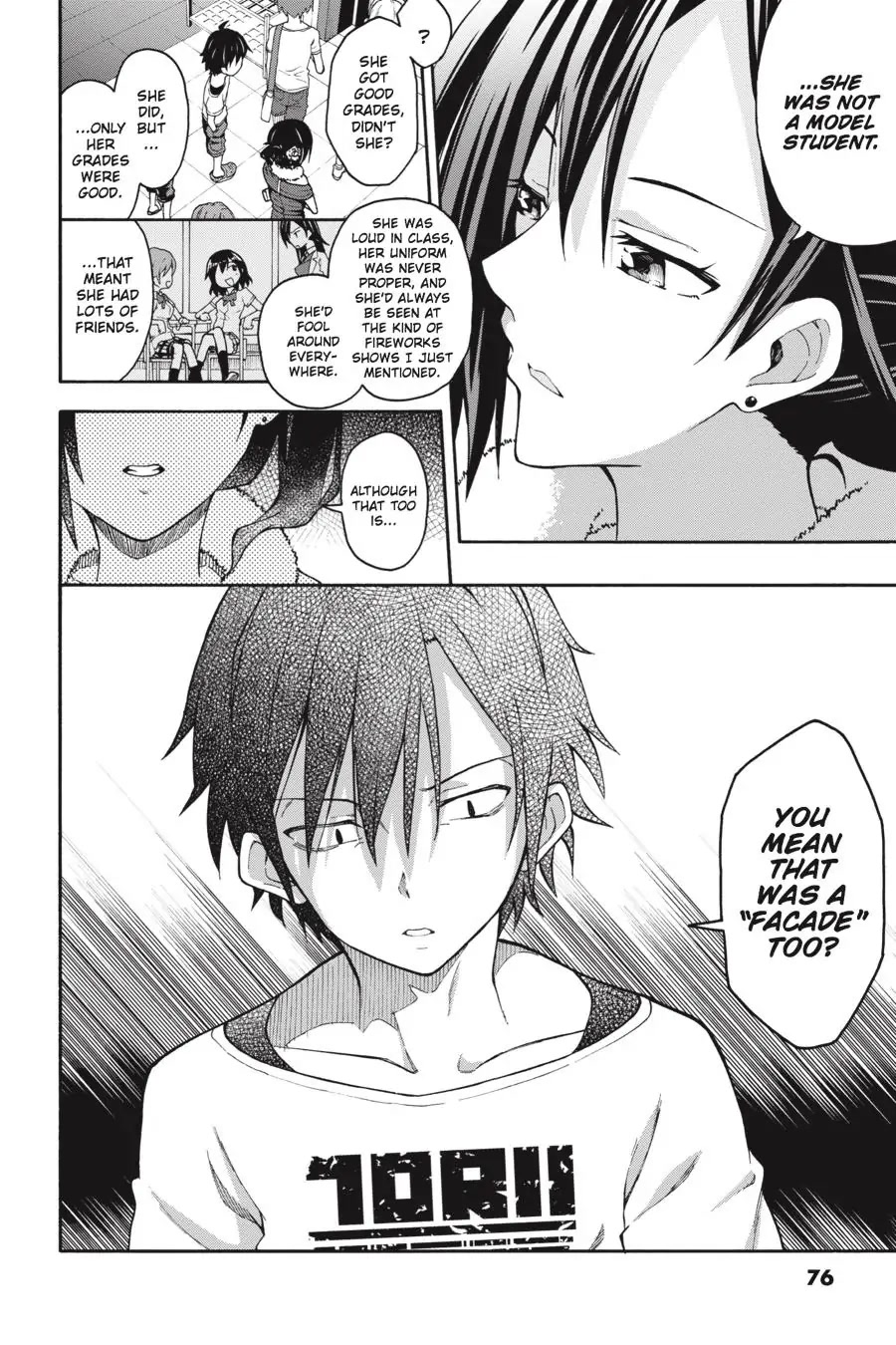 My Youth Romantic Comedy Is Wrong as I Expected @ comic Chapter 32 page 14 - Chapter 32
