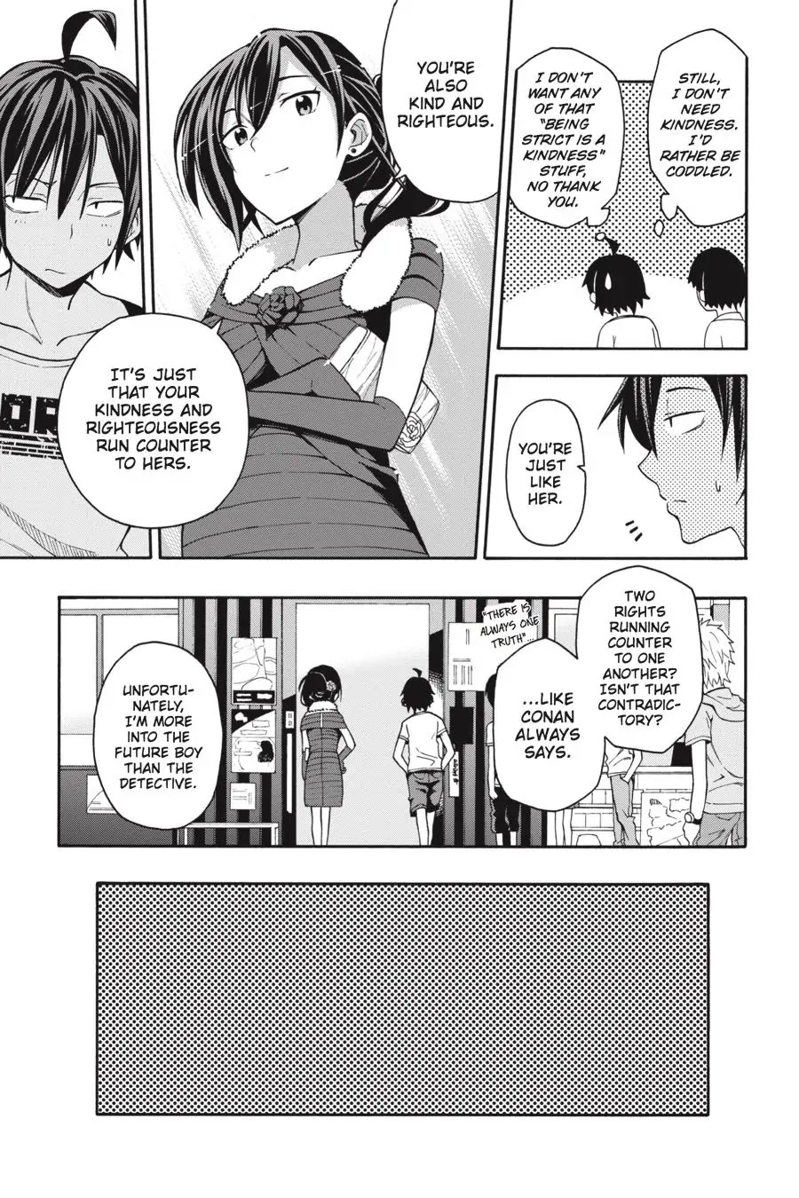 My Youth Romantic Comedy Is Wrong as I Expected @ comic Chapter 32 page 17 - Chapter 32