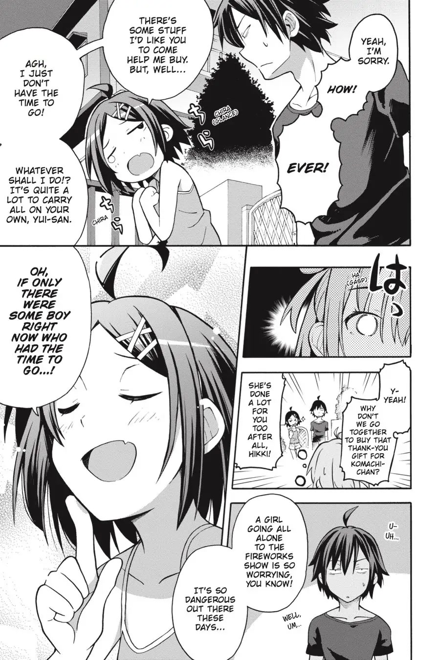My Youth Romantic Comedy Is Wrong as I Expected @ comic Chapter 33 page 22 - Chapter 33