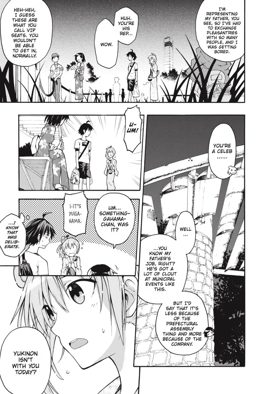 My Youth Romantic Comedy Is Wrong as I Expected @ comic Chapter 34 page 13 - Chapter 34