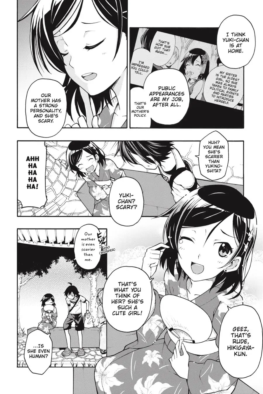 My Youth Romantic Comedy Is Wrong as I Expected @ comic Chapter 34 page 14 - Chapter 34