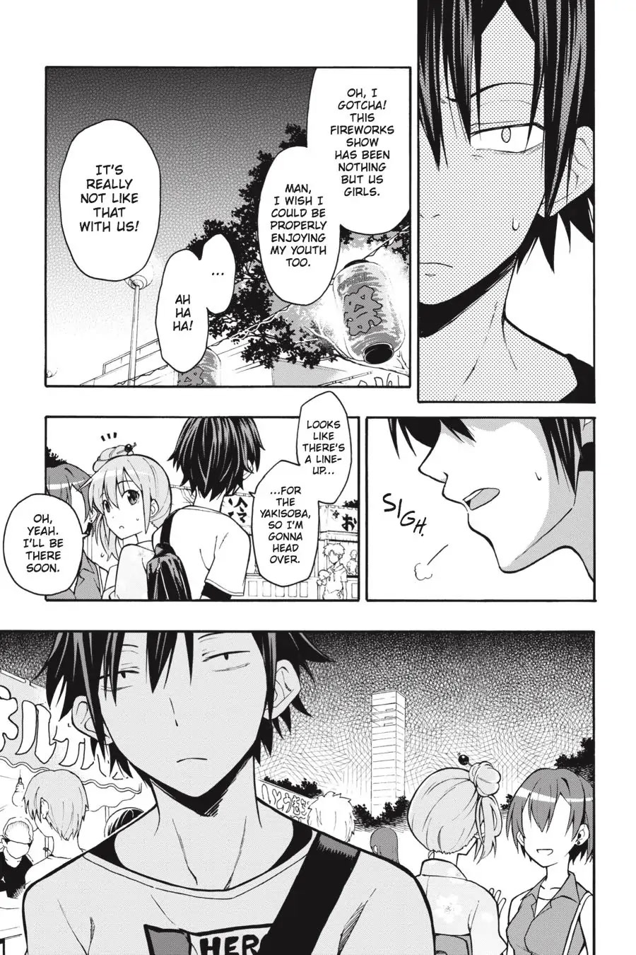 My Youth Romantic Comedy Is Wrong as I Expected @ comic Chapter 34 page 9 - Chapter 34