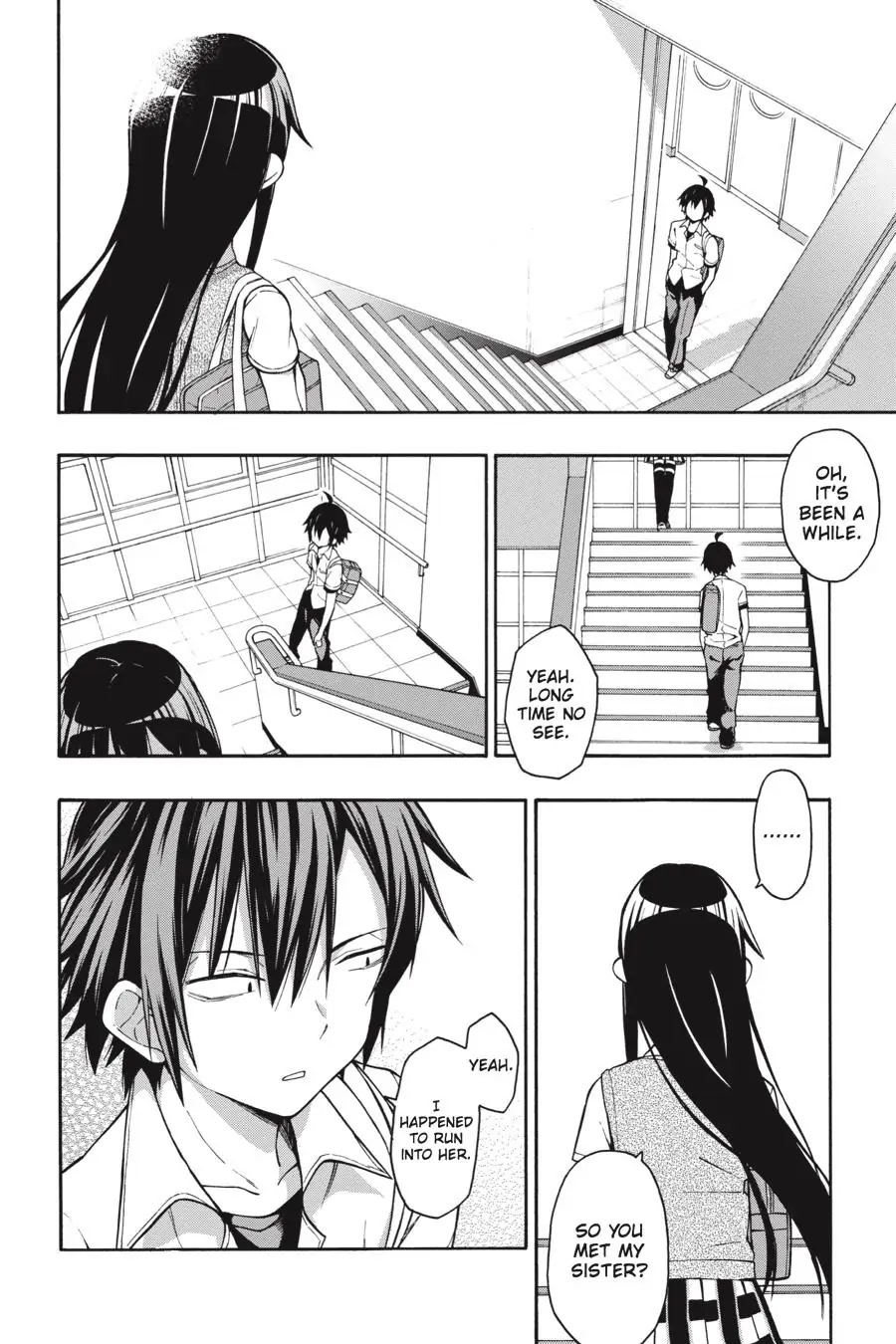My Youth Romantic Comedy Is Wrong as I Expected @ comic Chapter 35 page 18 - Chapter 35