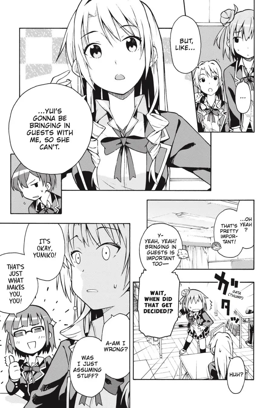 My Youth Romantic Comedy Is Wrong as I Expected @ comic Chapter 36 page 12 - Chapter 36