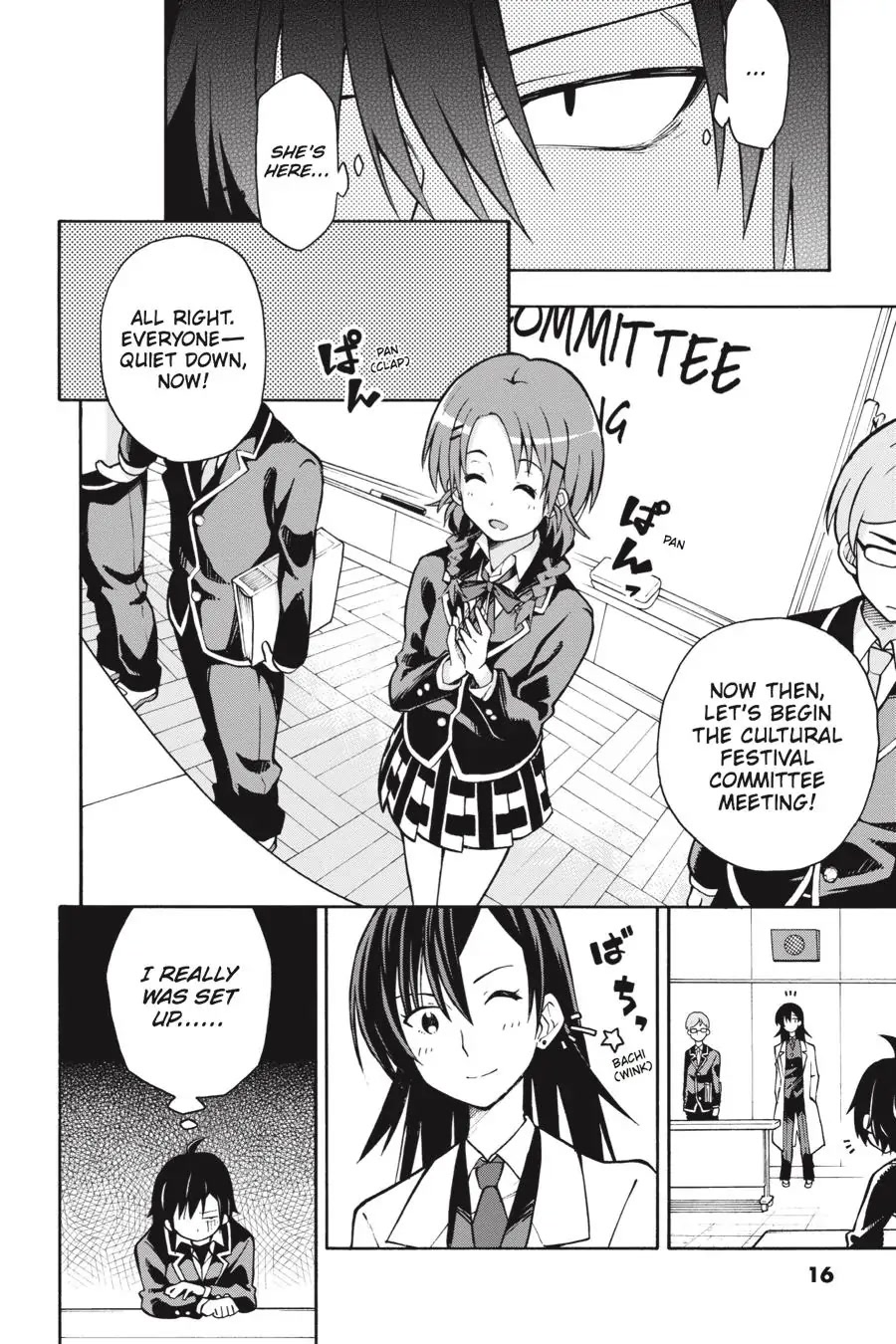 My Youth Romantic Comedy Is Wrong as I Expected @ comic Chapter 36 page 17 - Chapter 36