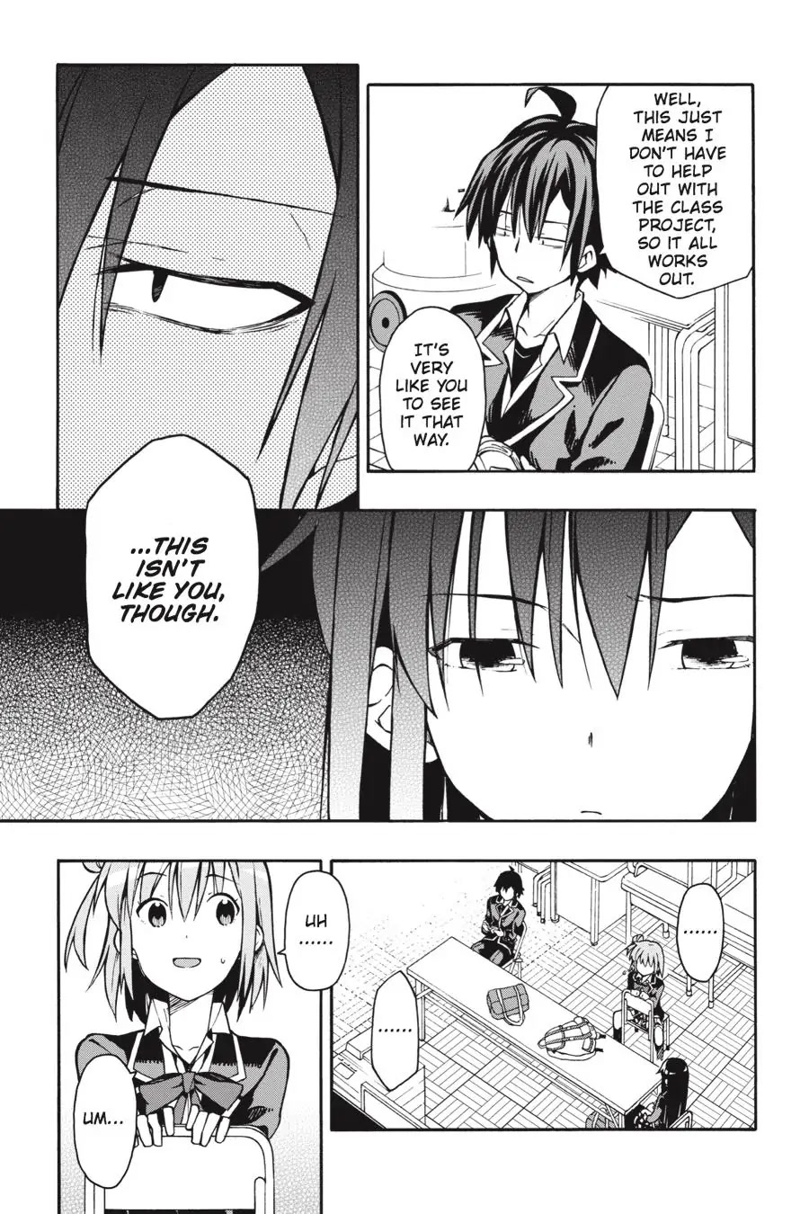 My Youth Romantic Comedy Is Wrong as I Expected @ comic Chapter 36 page 24 - Chapter 36