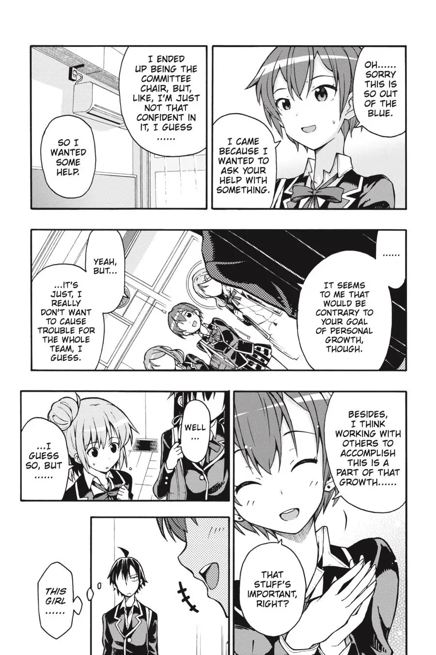 My Youth Romantic Comedy Is Wrong as I Expected @ comic Chapter 36 page 28 - Chapter 36
