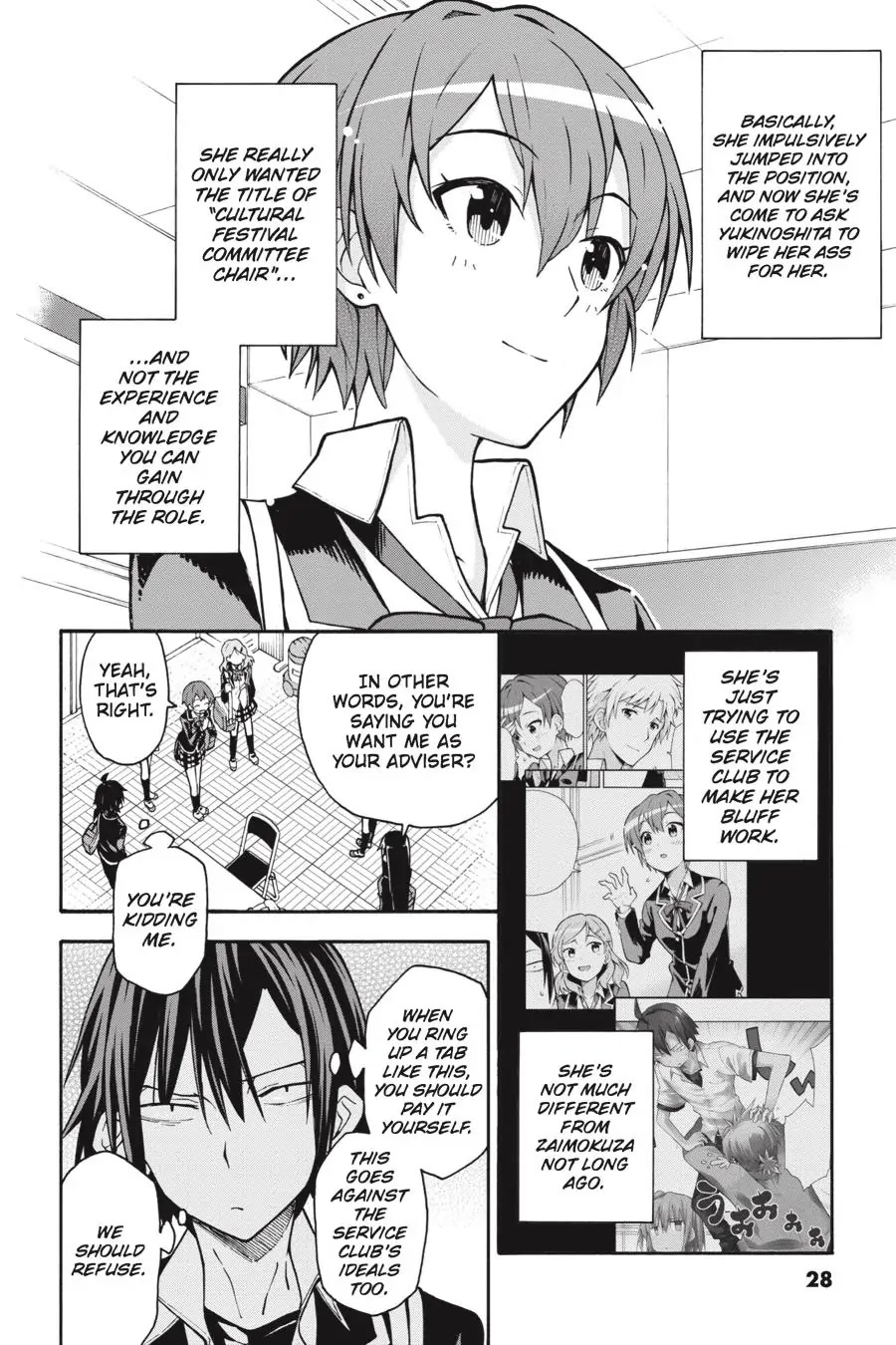 My Youth Romantic Comedy Is Wrong as I Expected @ comic Chapter 36 page 29 - Chapter 36
