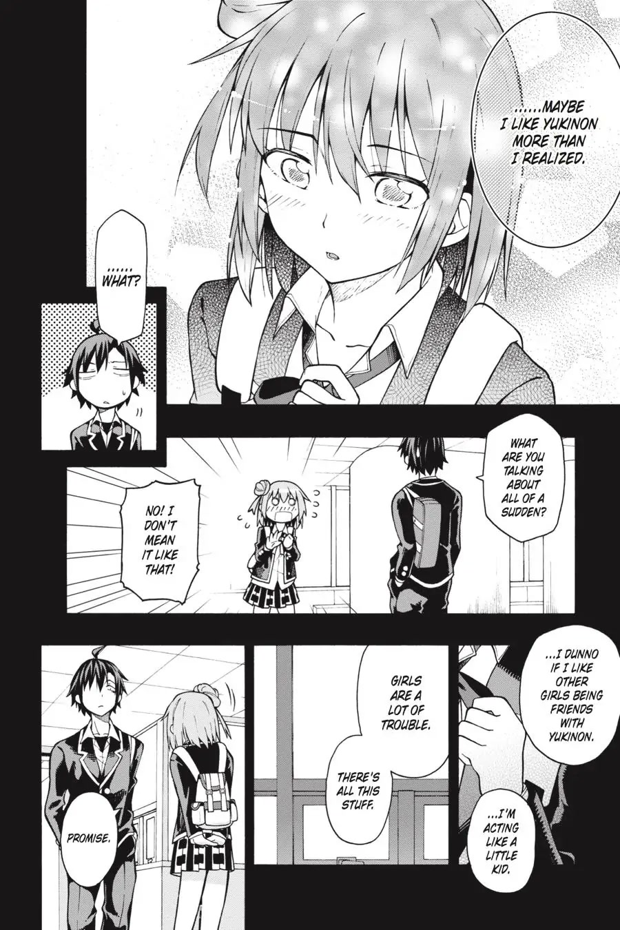 My Youth Romantic Comedy Is Wrong as I Expected @ comic Chapter 37 page 10 - Chapter 37