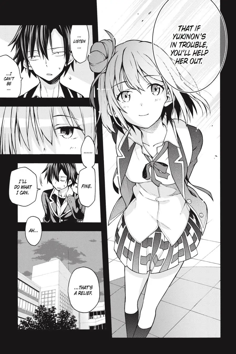 My Youth Romantic Comedy Is Wrong as I Expected @ comic Chapter 37 page 11 - Chapter 37