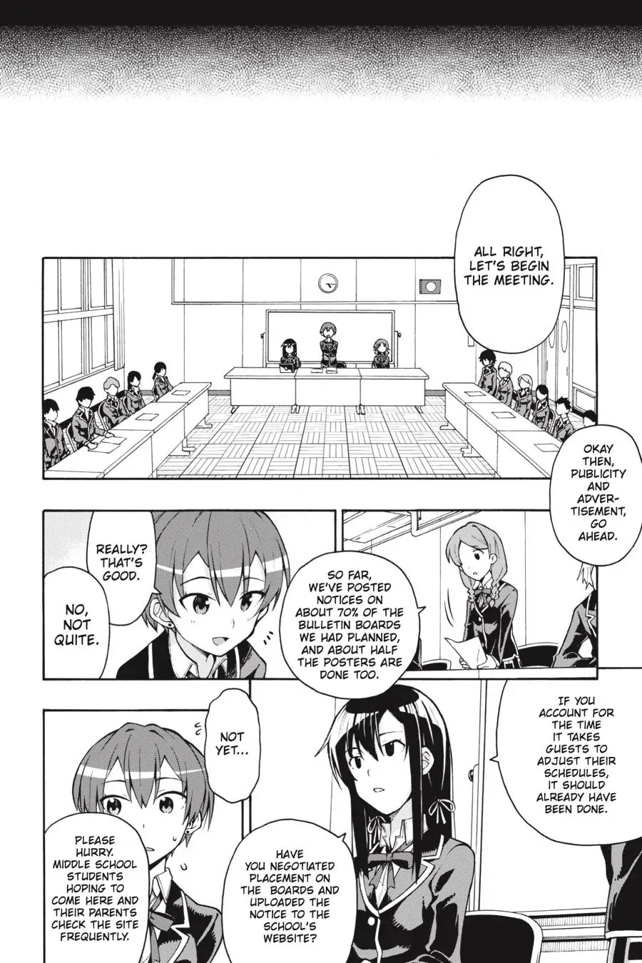 My Youth Romantic Comedy Is Wrong as I Expected @ comic Chapter 37 page 12 - Chapter 37