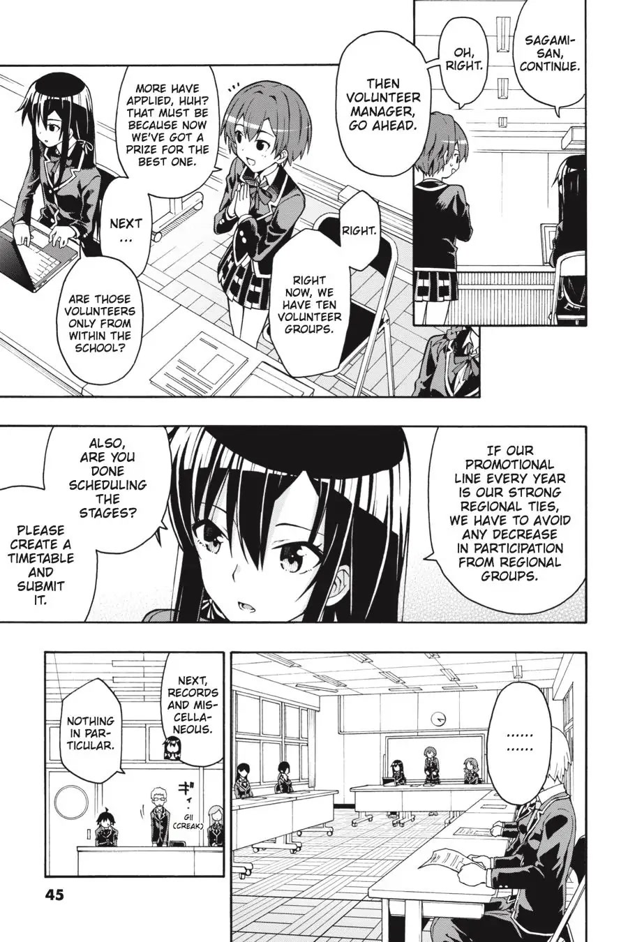My Youth Romantic Comedy Is Wrong as I Expected @ comic Chapter 37 page 13 - Chapter 37