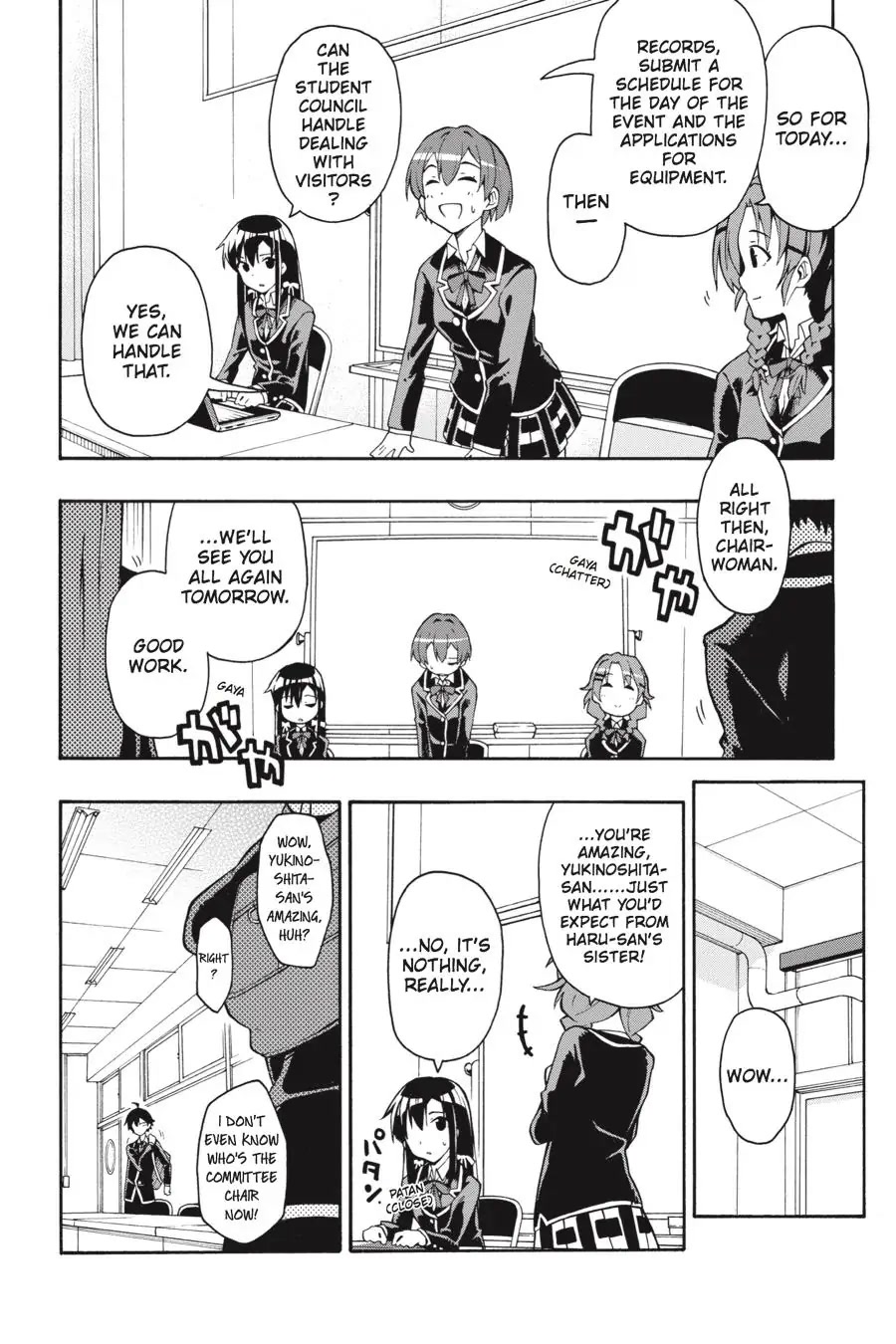 My Youth Romantic Comedy Is Wrong as I Expected @ comic Chapter 37 page 14 - Chapter 37