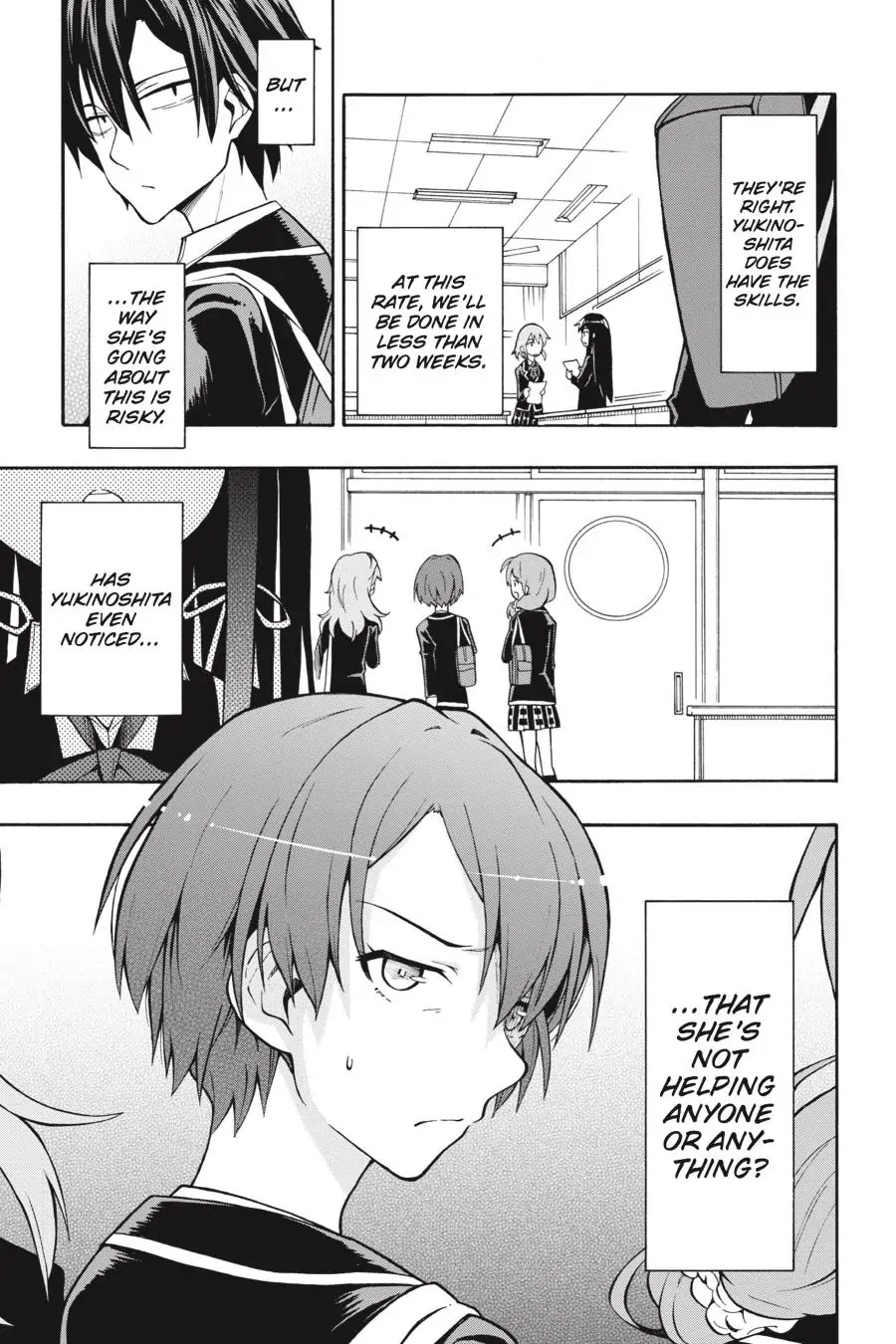My Youth Romantic Comedy Is Wrong as I Expected @ comic Chapter 37 page 15 - Chapter 37