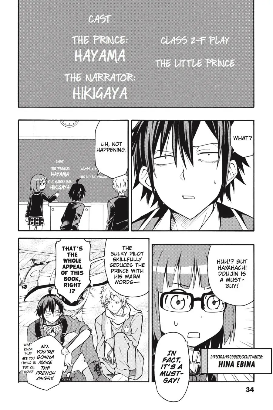 My Youth Romantic Comedy Is Wrong as I Expected @ comic Chapter 37 page 2 - Chapter 37
