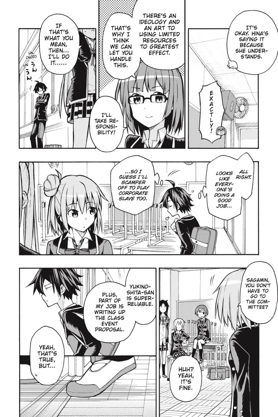 My Youth Romantic Comedy Is Wrong as I Expected @ comic Chapter 37 page 20 - Chapter 37