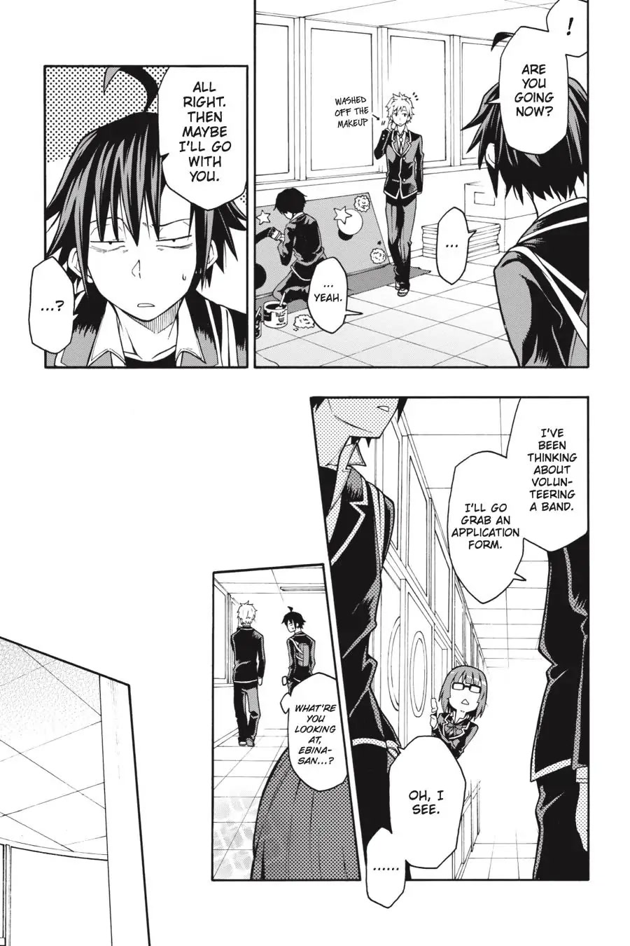 My Youth Romantic Comedy Is Wrong as I Expected @ comic Chapter 37 page 21 - Chapter 37