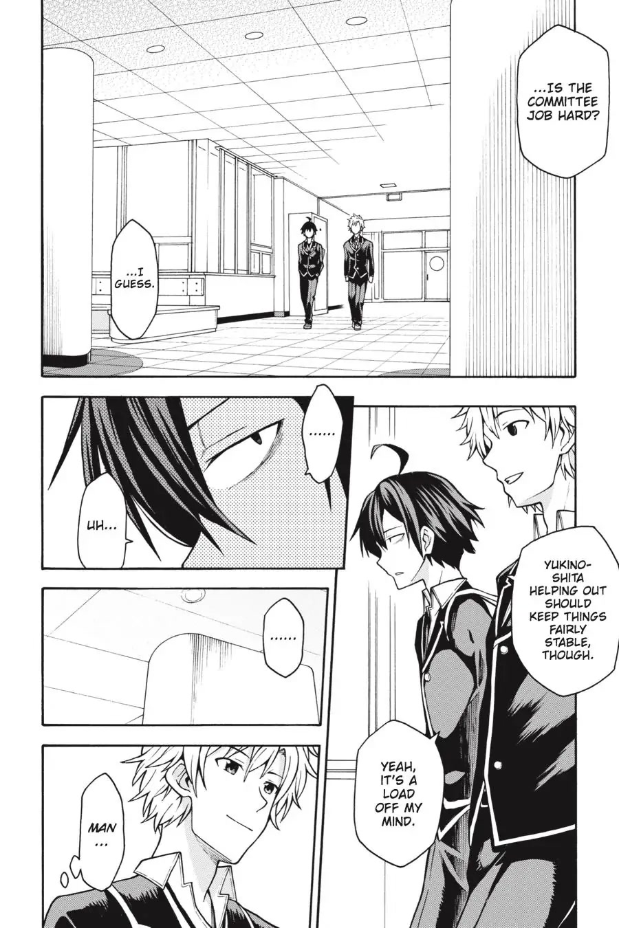 My Youth Romantic Comedy Is Wrong as I Expected @ comic Chapter 37 page 22 - Chapter 37