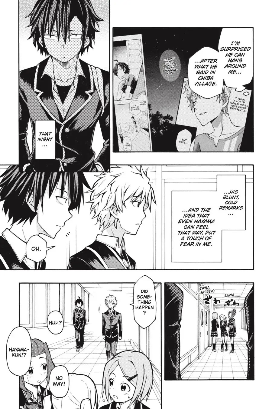 My Youth Romantic Comedy Is Wrong as I Expected @ comic Chapter 37 page 23 - Chapter 37