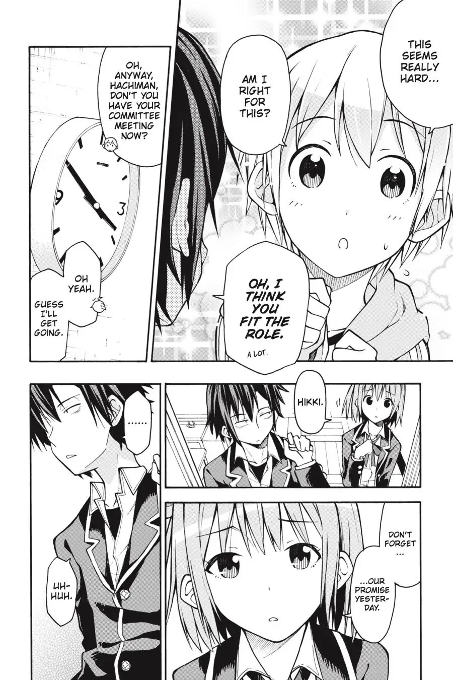 My Youth Romantic Comedy Is Wrong as I Expected @ comic Chapter 37 page 4 - Chapter 37