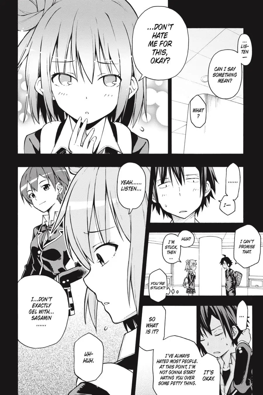 My Youth Romantic Comedy Is Wrong as I Expected @ comic Chapter 37 page 6 - Chapter 37