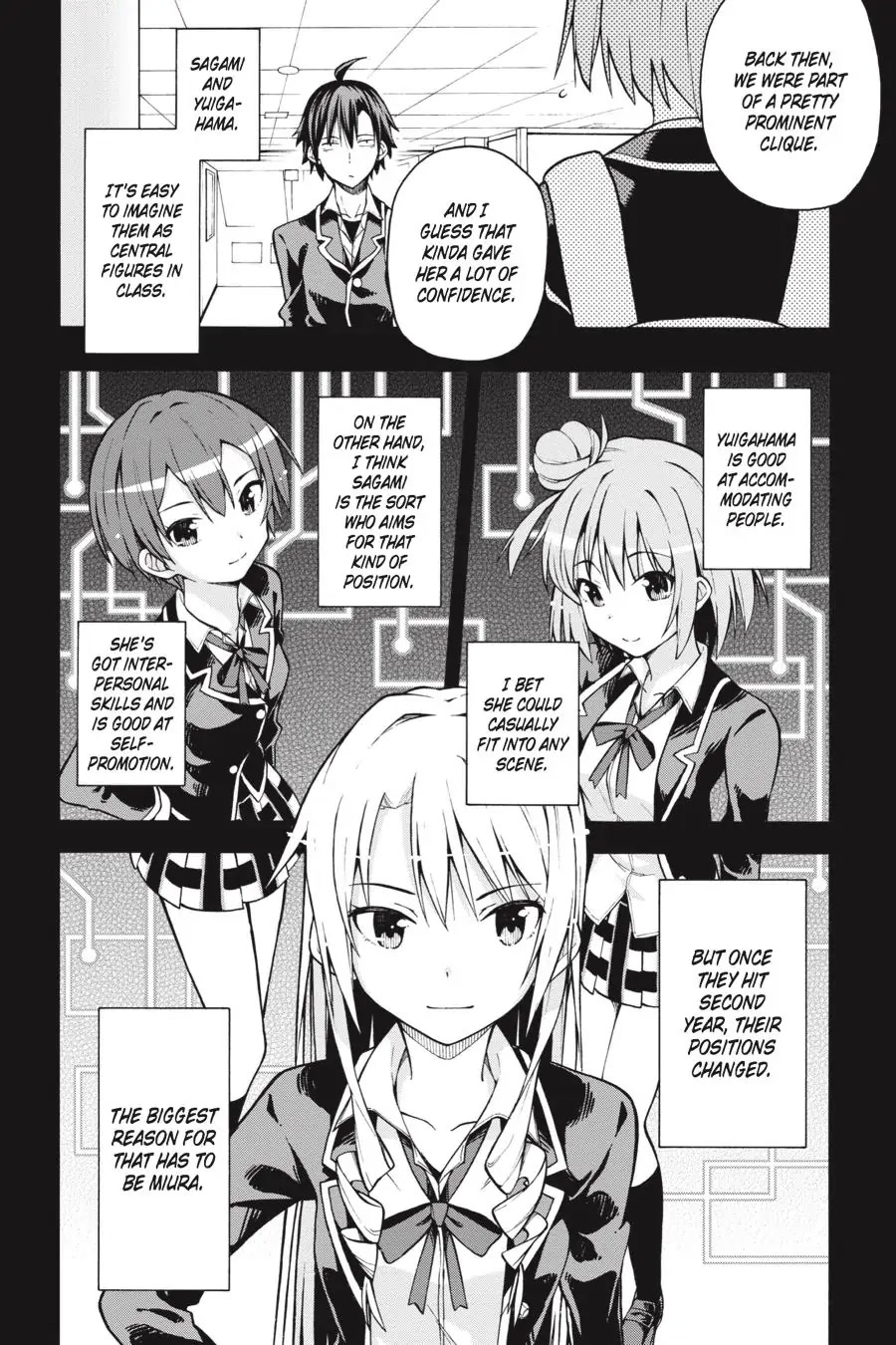 My Youth Romantic Comedy Is Wrong as I Expected @ comic Chapter 37 page 8 - Chapter 37