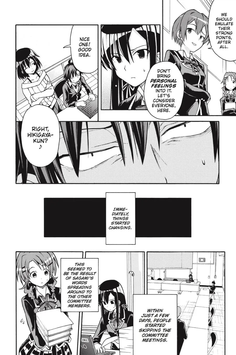 My Youth Romantic Comedy Is Wrong as I Expected @ comic Chapter 38 page 10 - Chapter 38