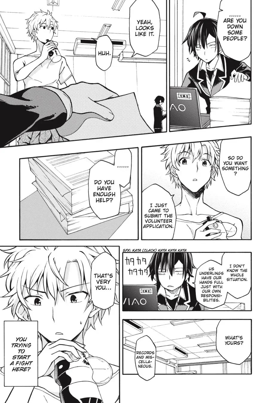 My Youth Romantic Comedy Is Wrong as I Expected @ comic Chapter 38 page 11 - Chapter 38