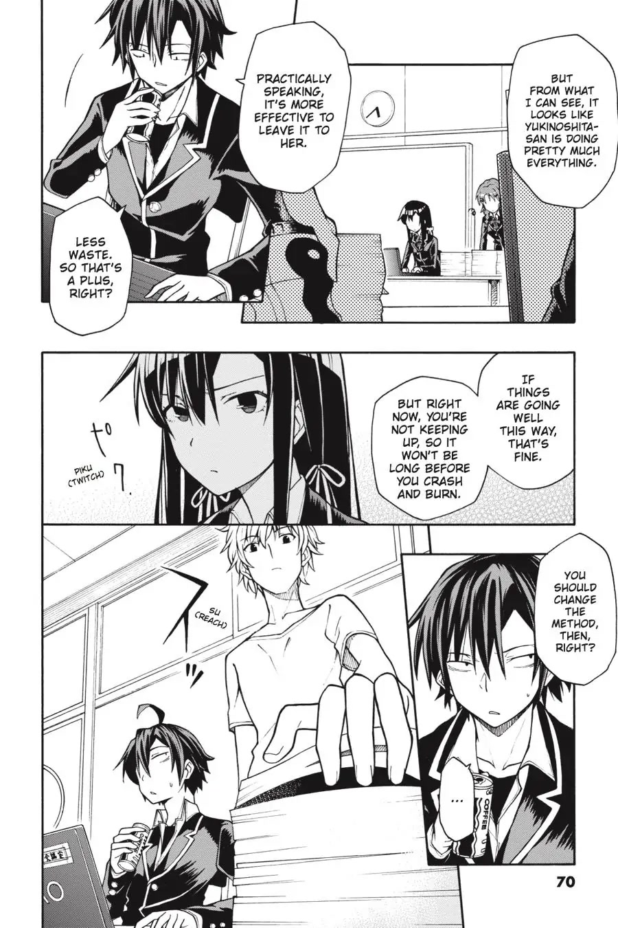 My Youth Romantic Comedy Is Wrong as I Expected @ comic Chapter 38 page 12 - Chapter 38