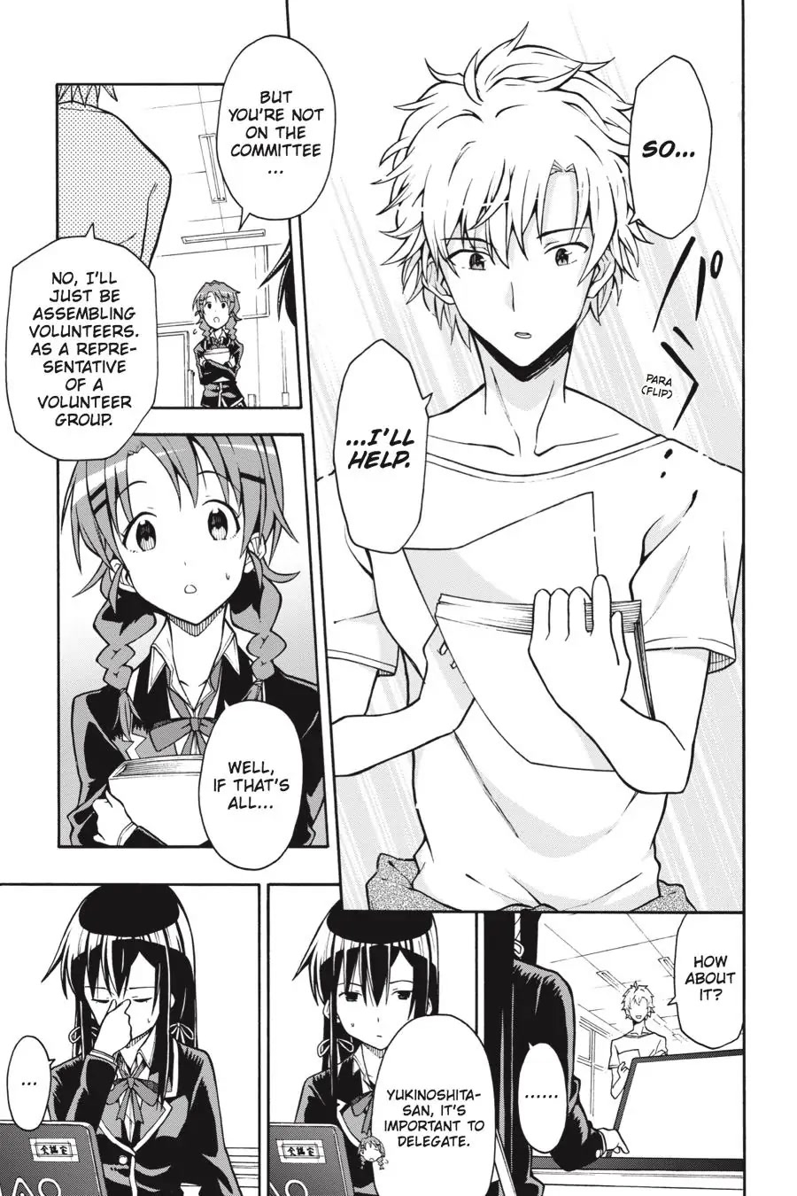 My Youth Romantic Comedy Is Wrong as I Expected @ comic Chapter 38 page 13 - Chapter 38
