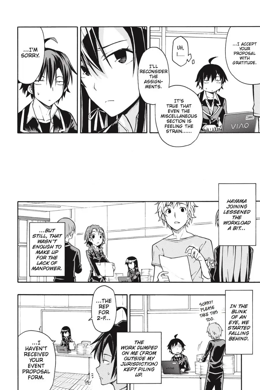 My Youth Romantic Comedy Is Wrong as I Expected @ comic Chapter 38 page 14 - Chapter 38