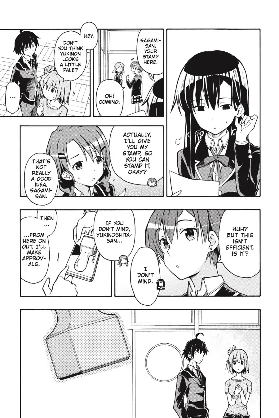 My Youth Romantic Comedy Is Wrong as I Expected @ comic Chapter 38 page 21 - Chapter 38