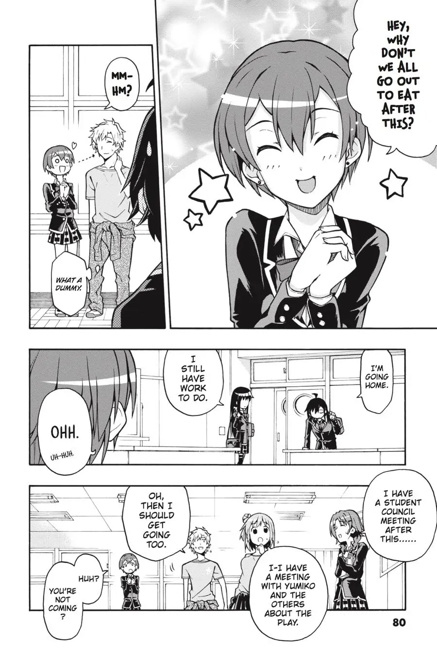 My Youth Romantic Comedy Is Wrong as I Expected @ comic Chapter 38 page 22 - Chapter 38