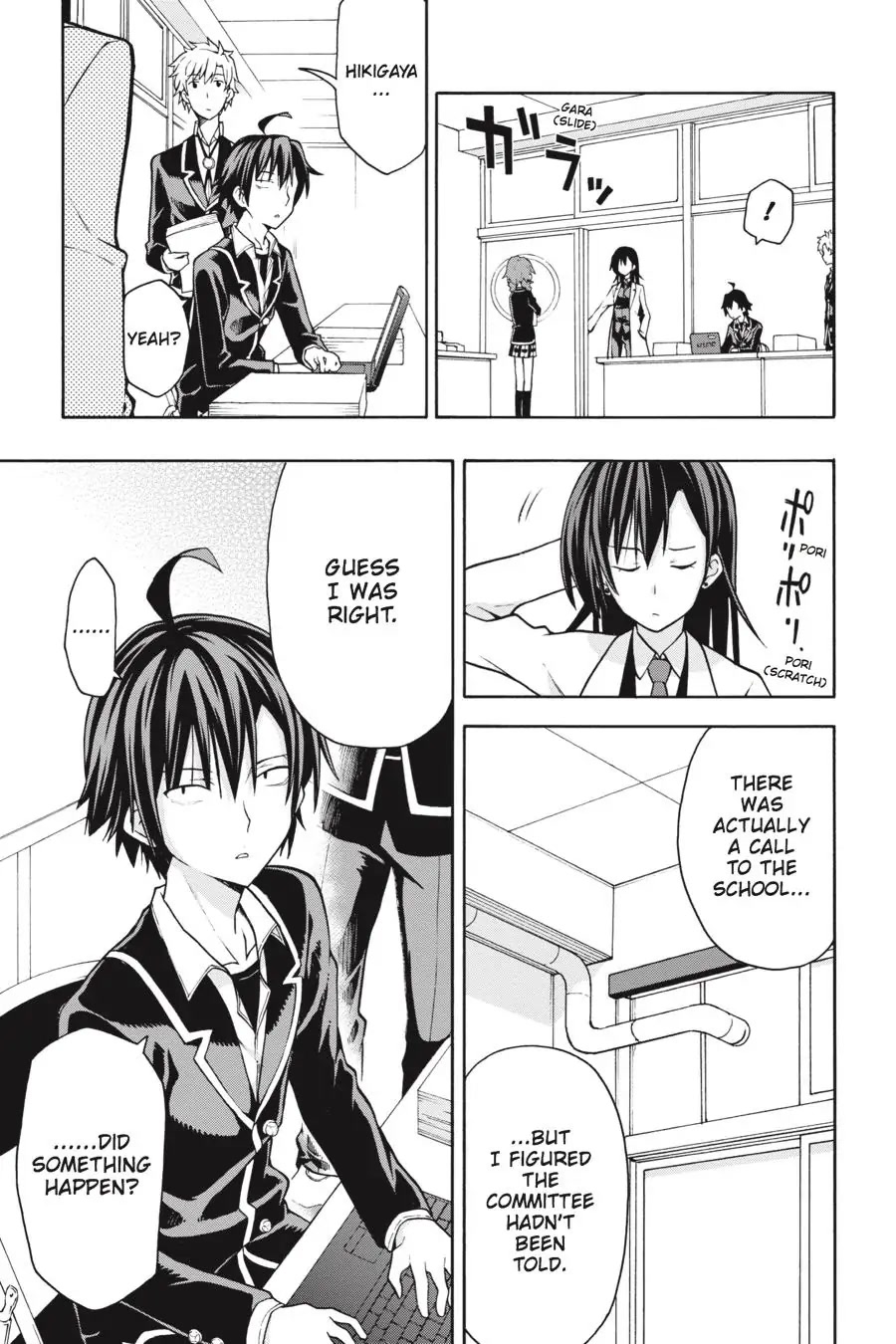 My Youth Romantic Comedy Is Wrong as I Expected @ comic Chapter 38 page 25 - Chapter 38