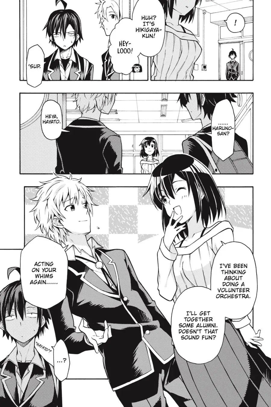 My Youth Romantic Comedy Is Wrong as I Expected @ comic Chapter 38 page 3 - Chapter 38