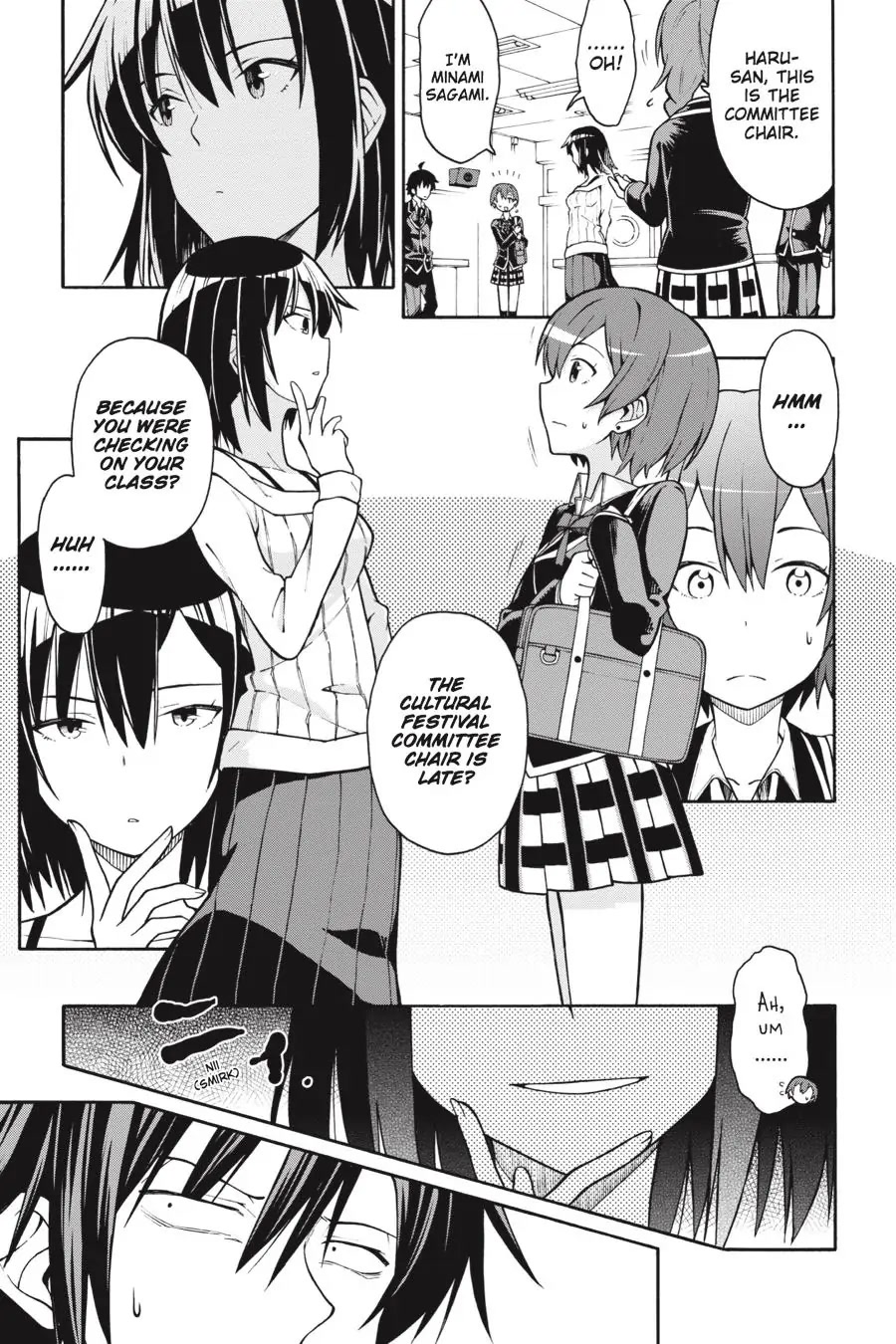My Youth Romantic Comedy Is Wrong as I Expected @ comic Chapter 38 page 5 - Chapter 38