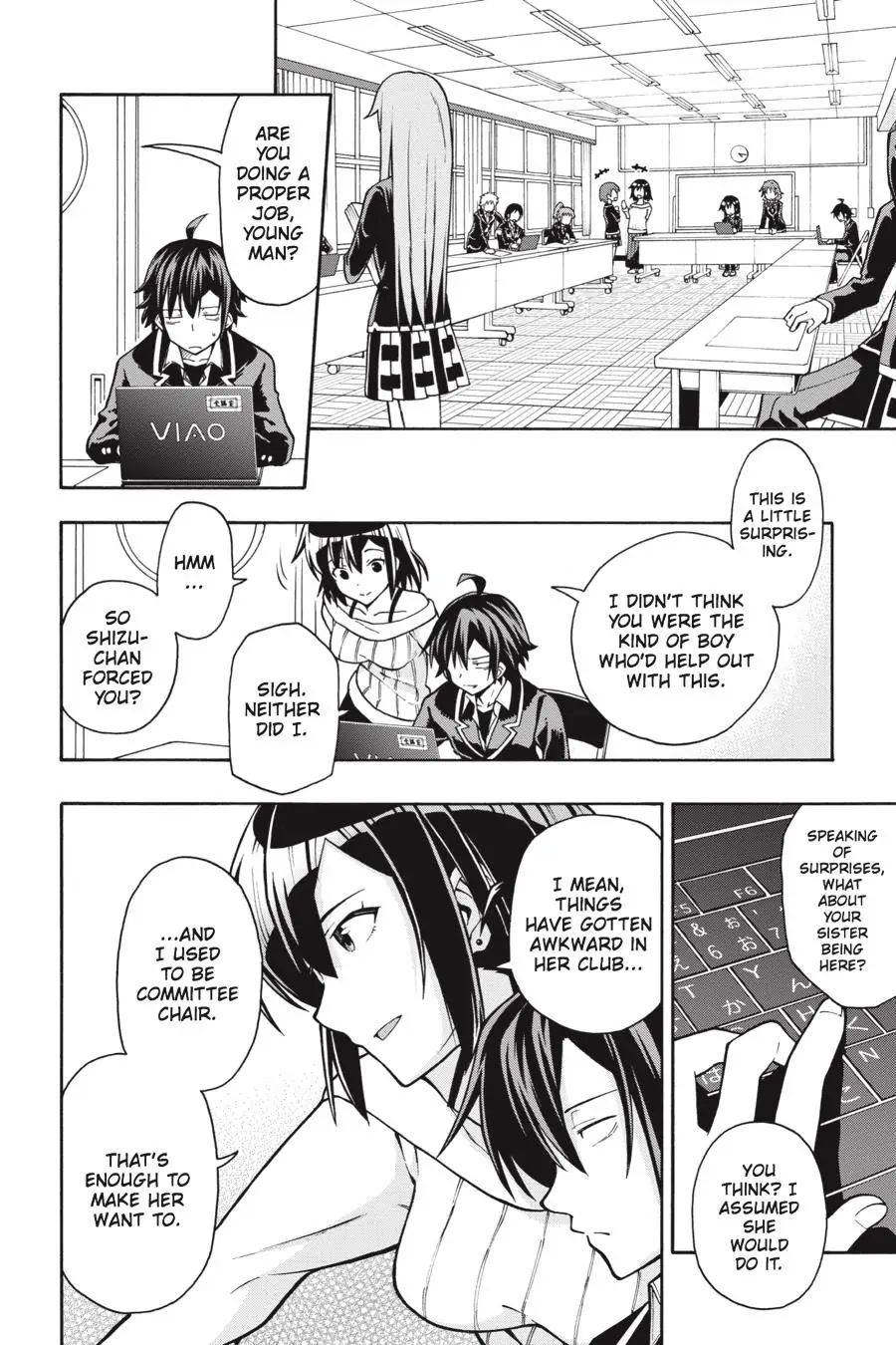 My Youth Romantic Comedy Is Wrong as I Expected @ comic Chapter 38 page 8 - Chapter 38