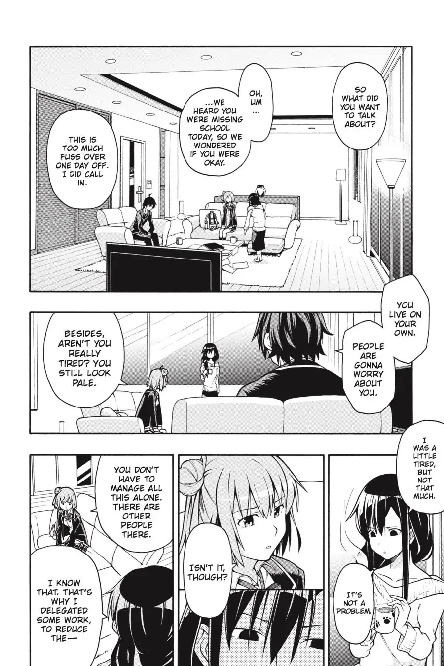 My Youth Romantic Comedy Is Wrong as I Expected @ comic Chapter 39 page 10 - Chapter 39