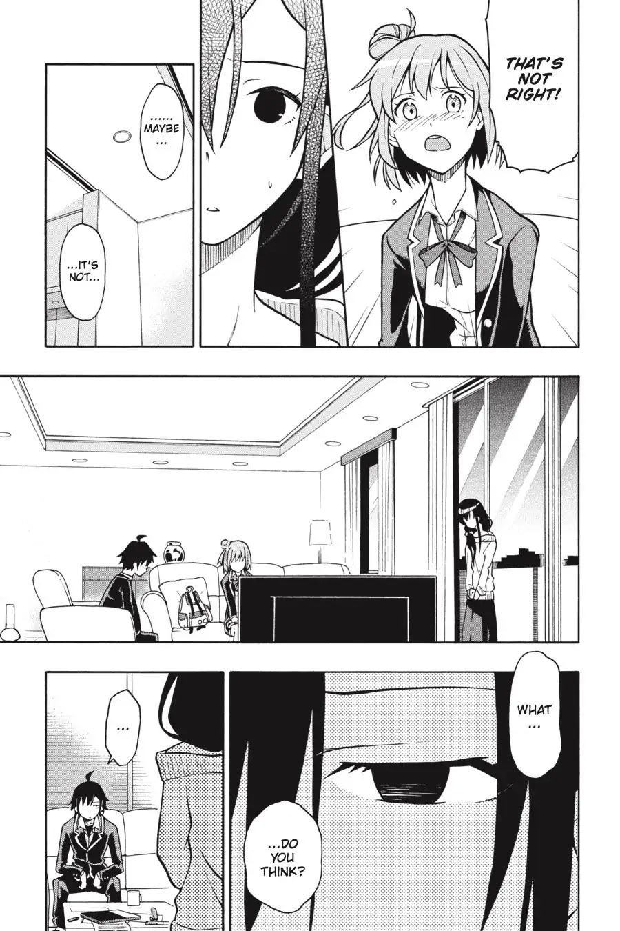 My Youth Romantic Comedy Is Wrong as I Expected @ comic Chapter 39 page 13 - Chapter 39
