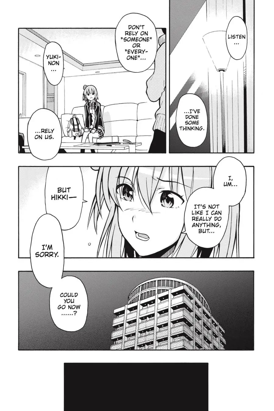 My Youth Romantic Comedy Is Wrong as I Expected @ comic Chapter 39 page 16 - Chapter 39