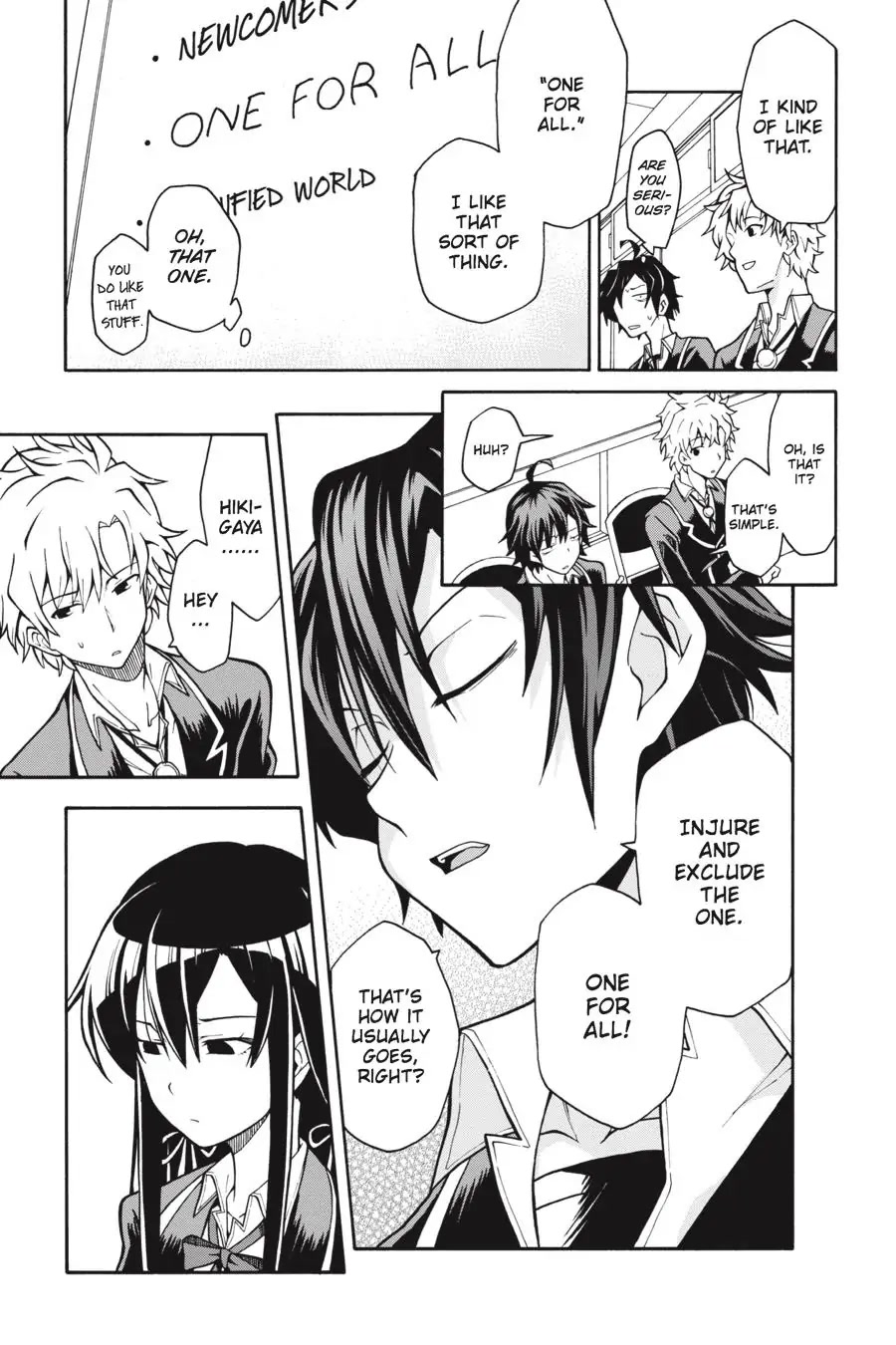 My Youth Romantic Comedy Is Wrong as I Expected @ comic Chapter 39 page 23 - Chapter 39