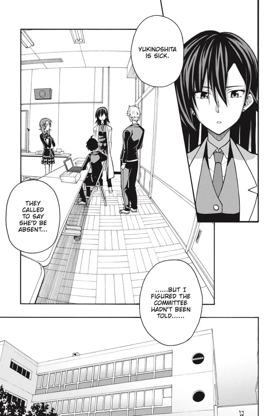 My Youth Romantic Comedy Is Wrong as I Expected @ comic Chapter 39 page 3 - Chapter 39