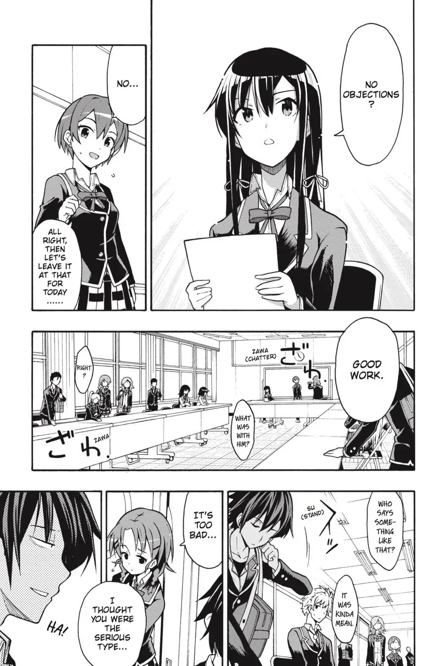 My Youth Romantic Comedy Is Wrong as I Expected @ comic Chapter 39 page 33 - Chapter 39