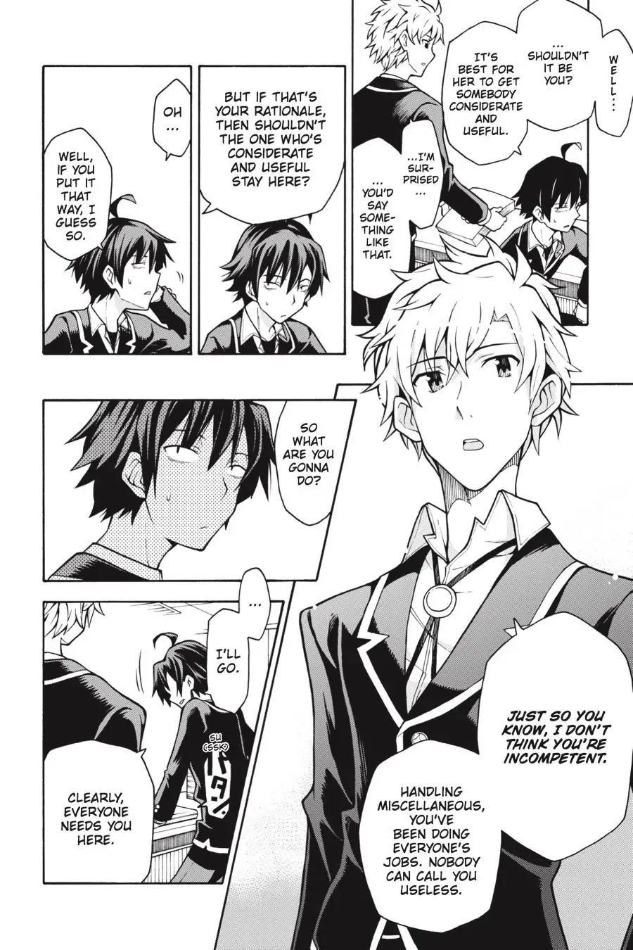 My Youth Romantic Comedy Is Wrong as I Expected @ comic Chapter 39 page 6 - Chapter 39
