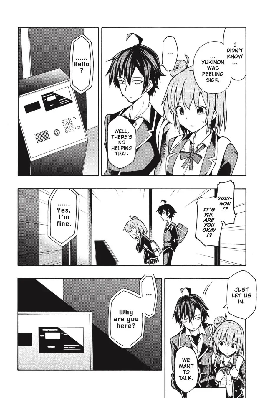 My Youth Romantic Comedy Is Wrong as I Expected @ comic Chapter 39 page 8 - Chapter 39