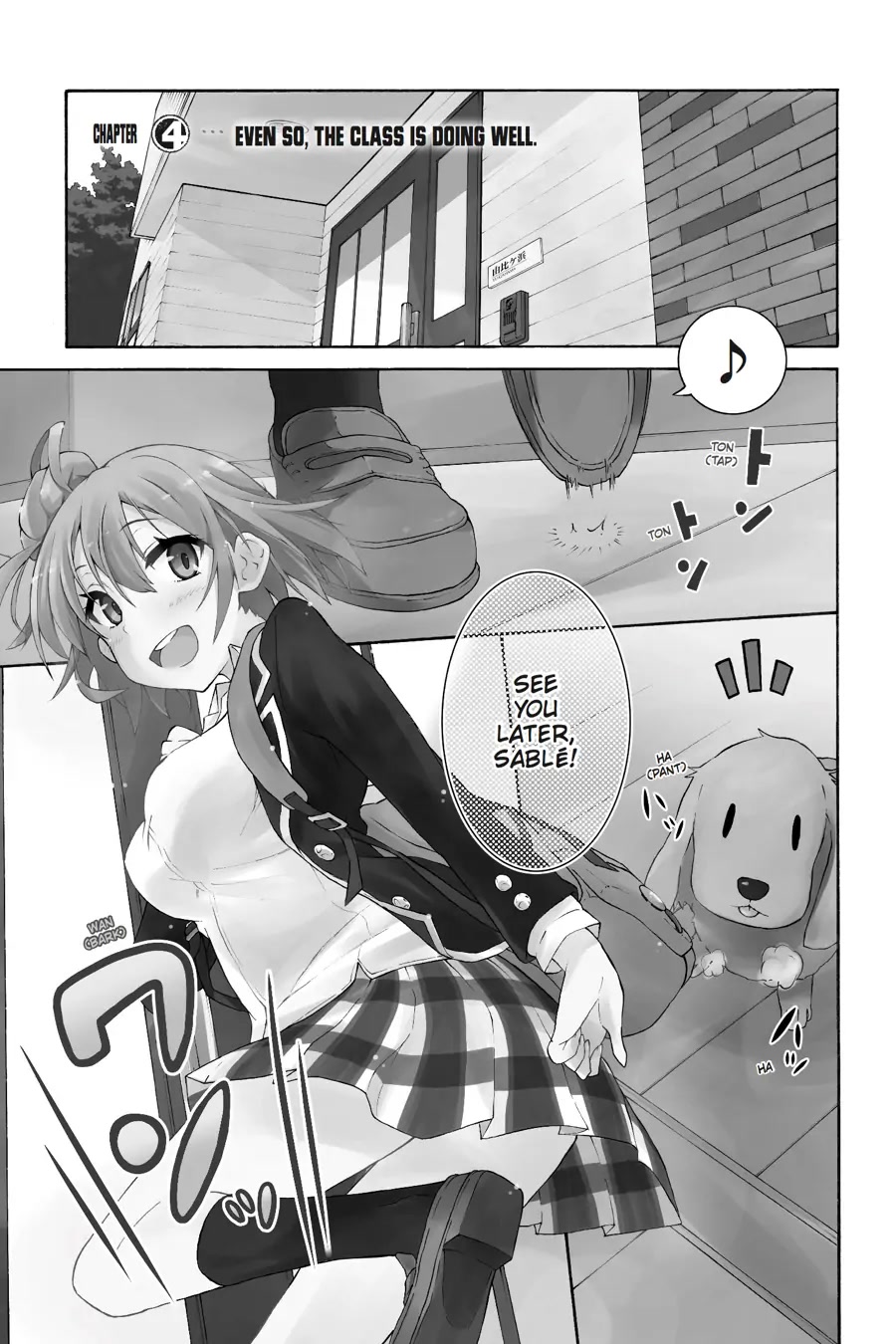 My Youth Romantic Comedy Is Wrong as I Expected @ comic Chapter 4 page 1 - Chapter 4