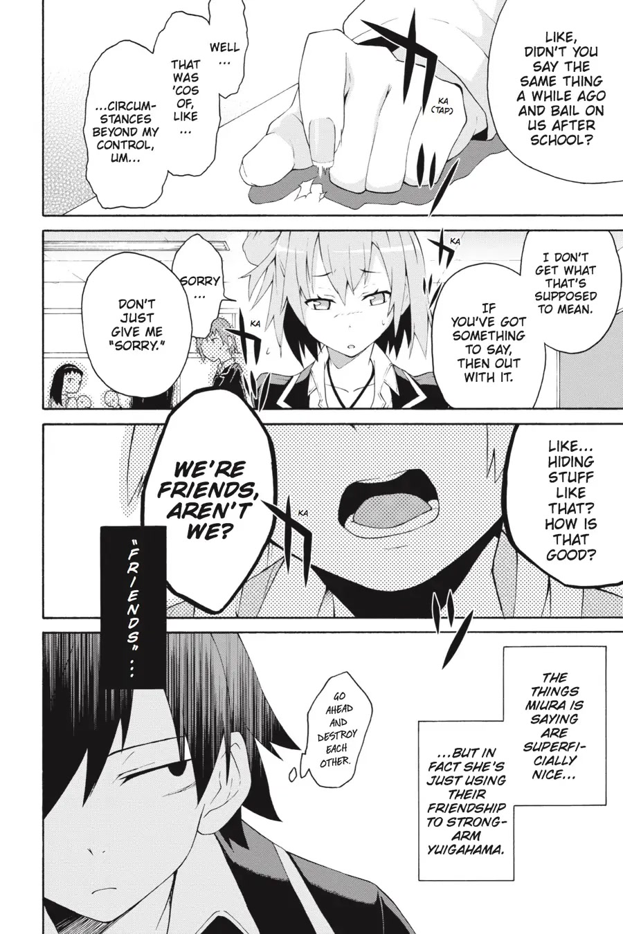 My Youth Romantic Comedy Is Wrong as I Expected @ comic Chapter 4 page 11 - Chapter 4