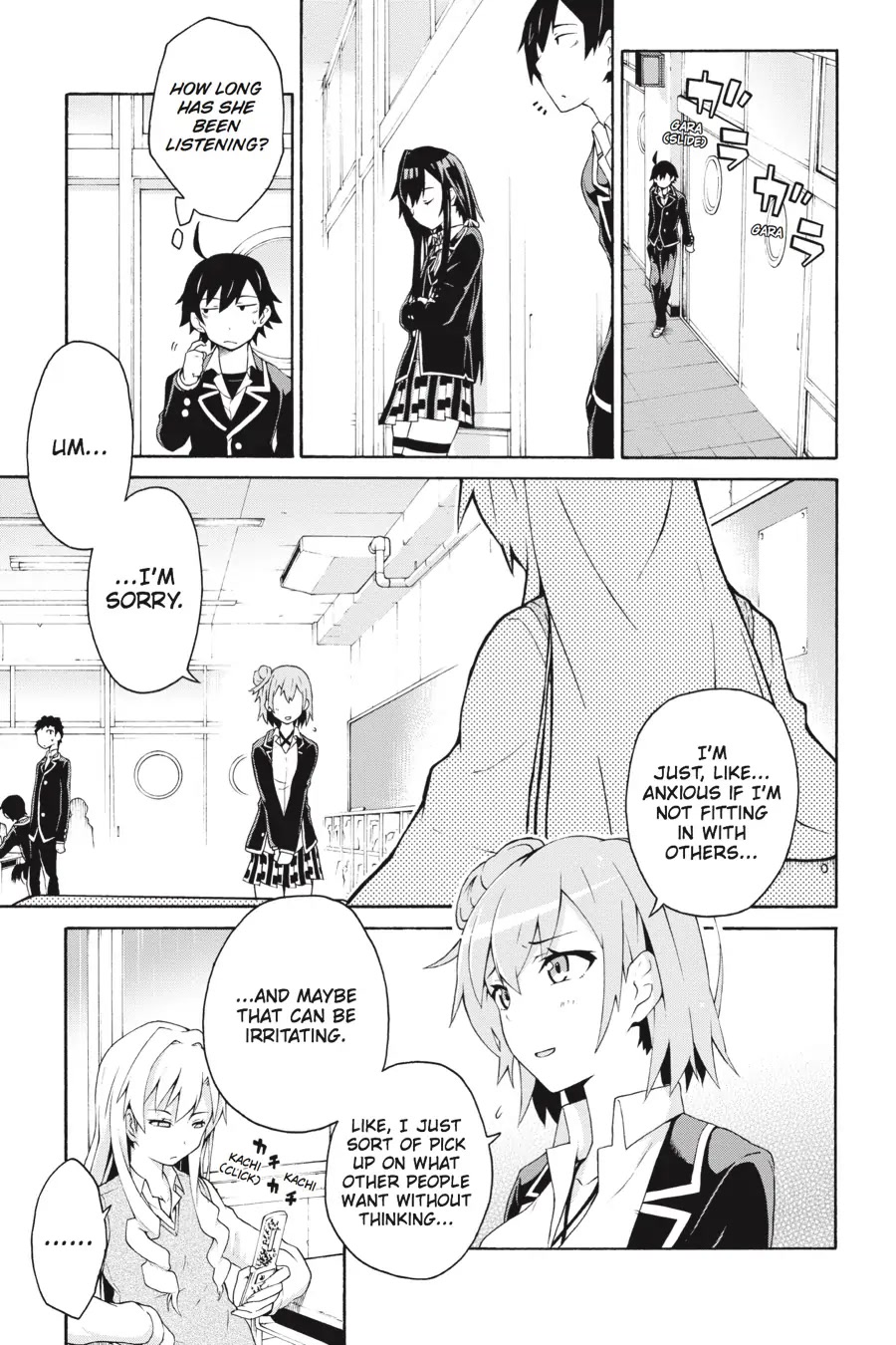 My Youth Romantic Comedy Is Wrong as I Expected @ comic Chapter 4 page 21 - Chapter 4