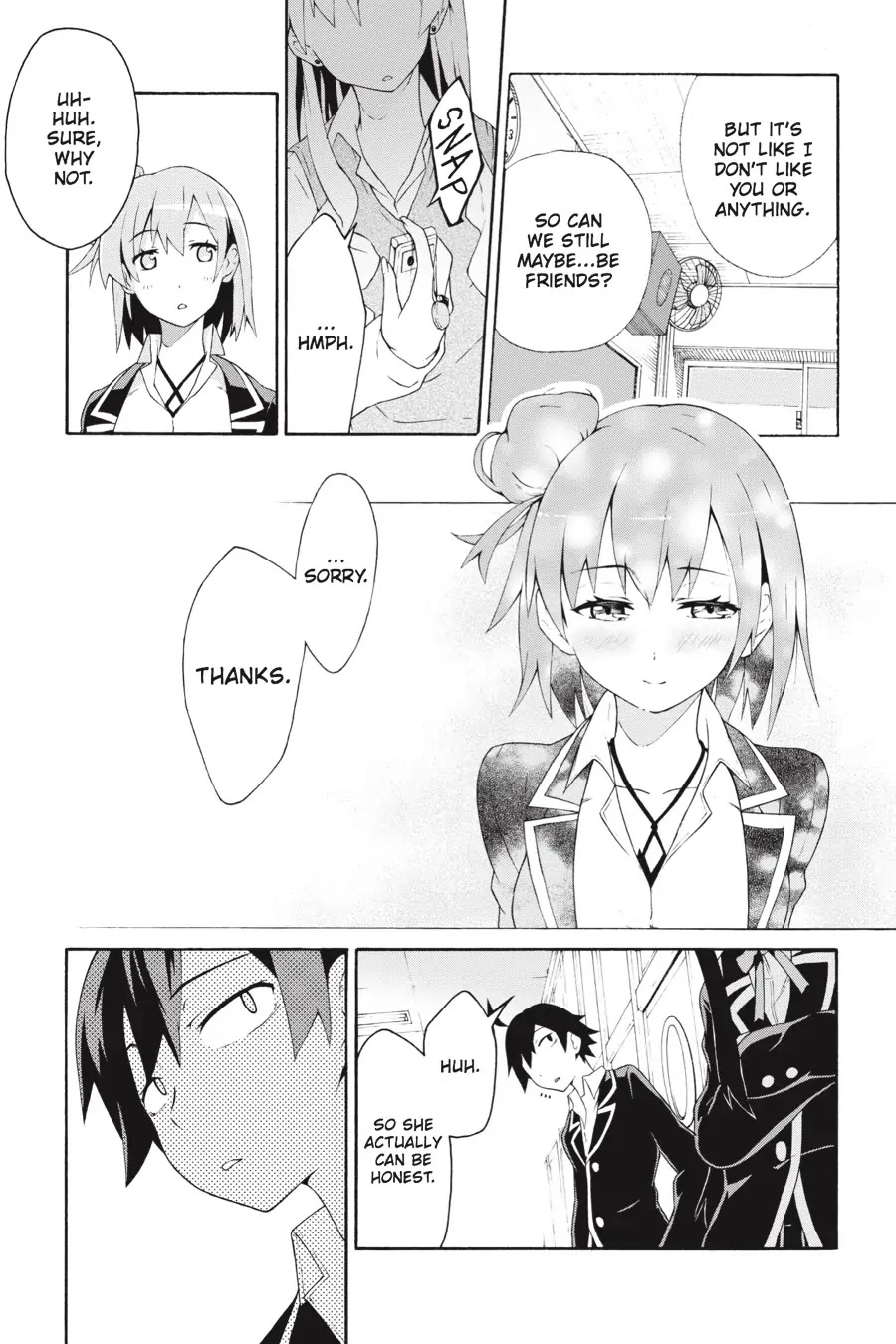 My Youth Romantic Comedy Is Wrong as I Expected @ comic Chapter 4 page 23 - Chapter 4